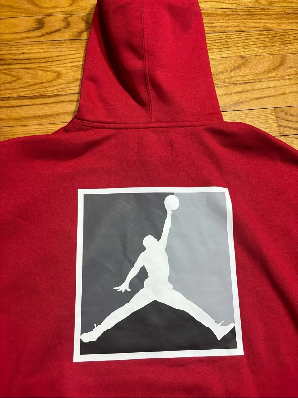 Jordan Brooklyn Fleece Men's Graphic Pullover Hoodie size New! red